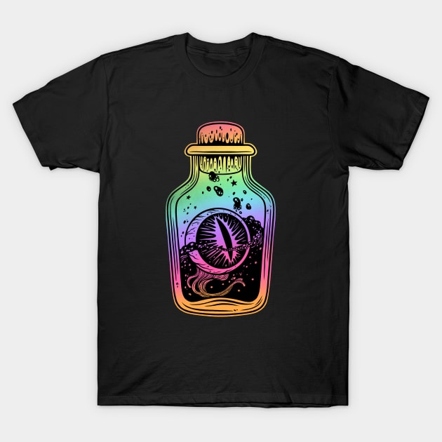 Eyeball in a Jar T-Shirt by OccultOmaStore